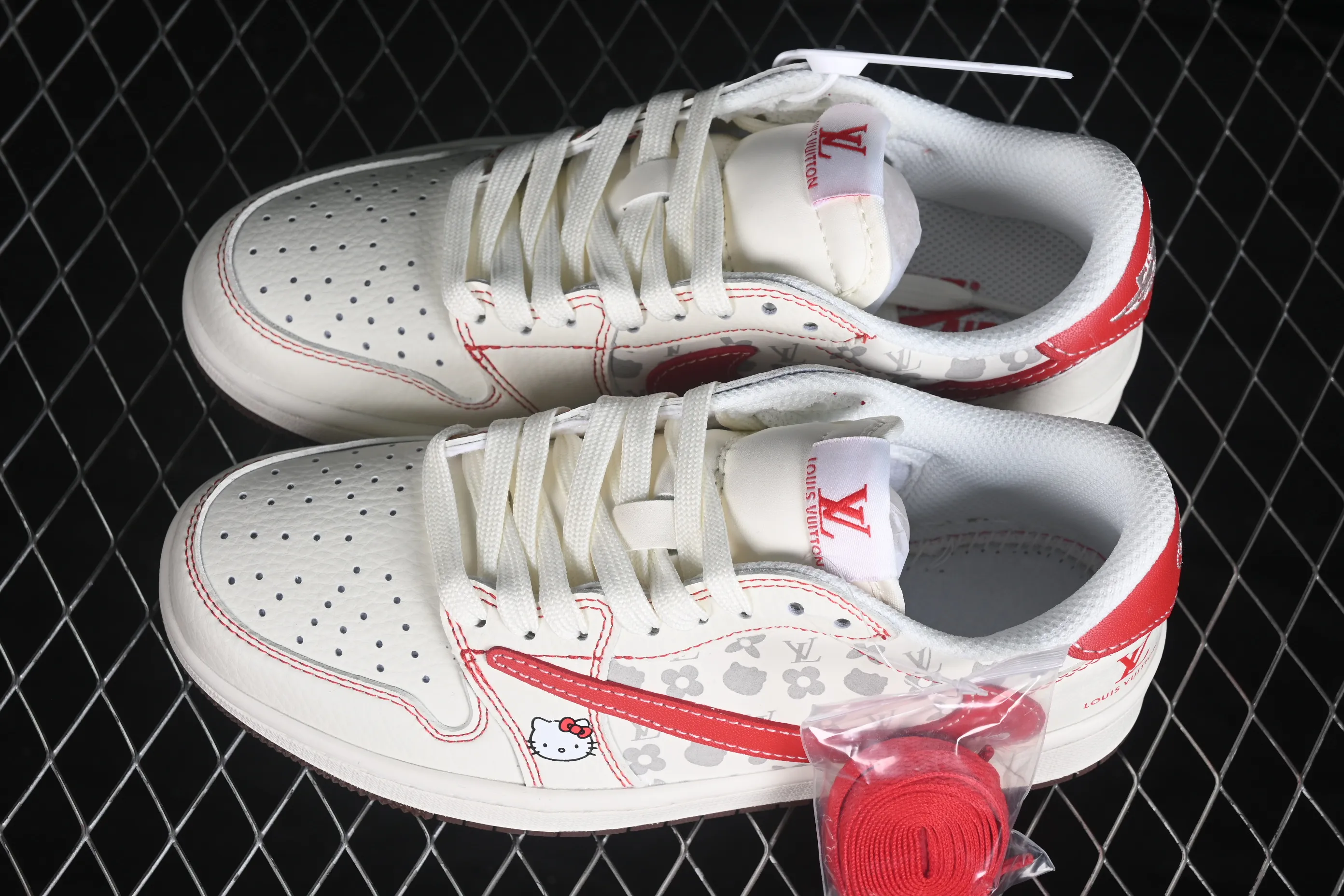 All categories Air Jordan Jordan series basketball shoes Air Jordan 1 Low High-end customized low-top sneakers Travis Scott x Fragment Design x Air Jordan 1 Low OG SP AJ1 Joe 1 joint model low-top cultural casual sneakers HF0591-001